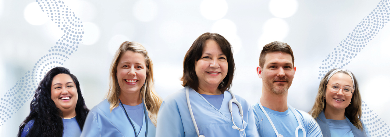 Headshot photo of healthcare workers